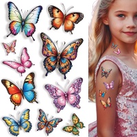 Tatuajes temporales de Mariposas