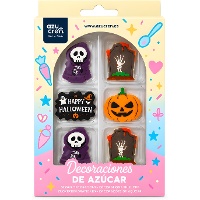 Figuras de azúcar de Halloween Party - Azucren - 8 unidades