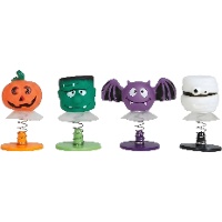 Figuras de Halloween saltarinas - 4 unidades