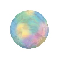 Globo iridiscente redondo de 45 cm - Anagram - 1 unidad