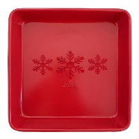 Molde cuadrado de 24,5 x 24 x 5 cm de Navidad - Decora