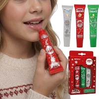 Brillo labial en set de tres de Lil Xmas