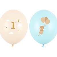 Globos de látex de ratón baby de 30 cm - 50 unidades