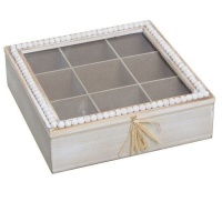 Caja estilo Etnico - DCasa - 9 compartimentos