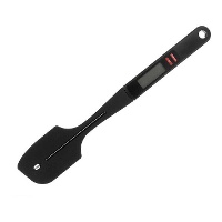 Espátula de silicona con pincho para temperatura