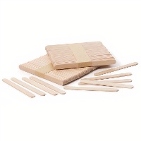 Palos de madera para polos de 9,3 cm - Decora - 100 unidades