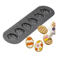 Molde para galletas de huevos de pascua de aluminio - Wilton - 6 cavidades