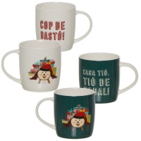 Taza de 350 ml de Tió de Nadal - 1 unidad