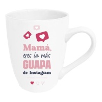 Taza de 350 ml Mamá Instagram