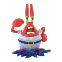 Figura para tarta de Cangrejo de Bob esponja de 5 cm