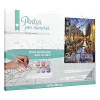 Pintar por números Amsterdam de 40 x 29,5 cm - Artis decor