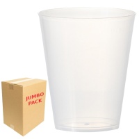 Vasos de 465 ml de plástico anchos - 400 unidades