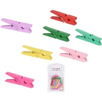 Pinzas multicolor pequeñas - 13 unidades