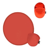 Frisbee plegable con funda - 1 unidad