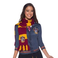 Bufanda de Gryffindor amarilla y granate de Harry Potter