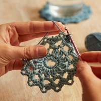 Kit de crochet - Posavasos estilo mandala - DMC