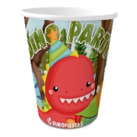Vasos de colección Dino Party - 8 unidades