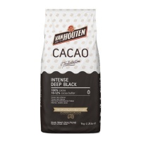 Cacao en polvo de Intense Deep Black de 1 kg - Van Houten