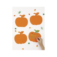 Calabazas divertidas para rascar y dibujar