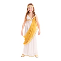 Disfraz de emperatriz romana para niña
