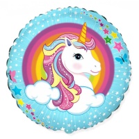 Globo de Unicornio mágico de 45 cm - Conver Party