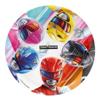 Platos de Power Rangers de 23 cm - 8 unidades