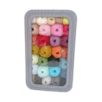 Kit de 30 ovillos para amigurumis con maletín - Casasol