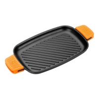 Parrilla de 33 x 22 cm rayas Efficient Iron - Bra