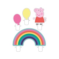 Velas de Peppa Pig - 4 unidades