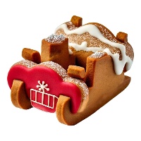 Cortadores de Trineo de Navidad 3D - Wilton - 4 unidades