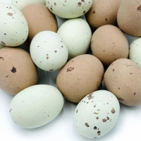 Huevos de trufa rellenos de mazapan Mr. Bunny de 160 gr - Happy Sprinkles