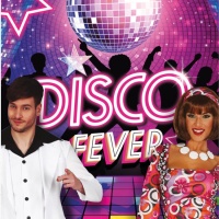 Mural decorativo de Disco Fever de 2,2 x 1,5 m