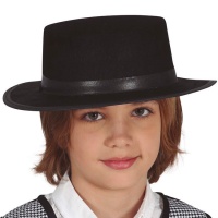 Sombrero cordobés negro infantil de 50 cm