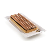 Kit Tarte Bamboo de silicona de 10,5 x 26,5 cm - Silikomart