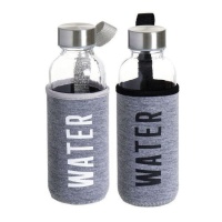 Botella de 400 ml Water con funda - 1 unidad