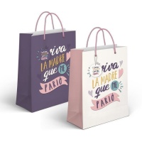 Bolsa de Viva la madre que me parió de 23 x 18 x 10 cm - 1 unidad