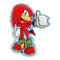 Globo de Knuckles de Sonic de 66 cm