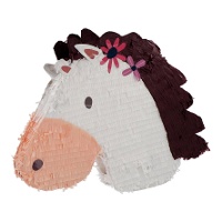 Piñata 3D de caballo de 50 x 50 cm - 1 unidad