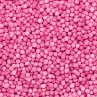Sprinkles de perlas rosas mini de 100 g - Decora