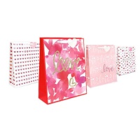 Bolsa regalo de 32 x 26 x 12,5 cm de Love XO - 1 unidad