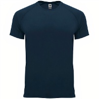Camiseta de poliéster 100% azul marino - Roly