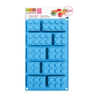 Molde de bloques de silicona de 30 x 17,5 x 3,5 cm - Scrapcooking - 10 cavidades