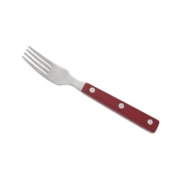 Tenedor de 19,5 cm de polioximetileno rojo Steak Basic - Arcos