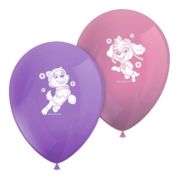 Globos de látex de La Patrulla Canina - Procos - 8 unidades