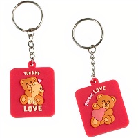 Llavero de oso amoroso surtido - 1 unidad