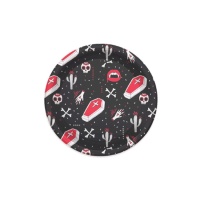 Platos de vampiro noche sangrienta de 18 cm - 6 unidades