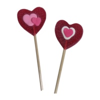 Piruleta de Heart Love de 40 gr - 1 unidad