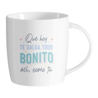 Taza de 350 ml Que hoy salga todo bonito