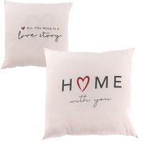 Cojín de Home Love de 55 cm - 1 unidad