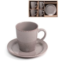 Taza de café de 250 ml Motas topo - 4 servicios